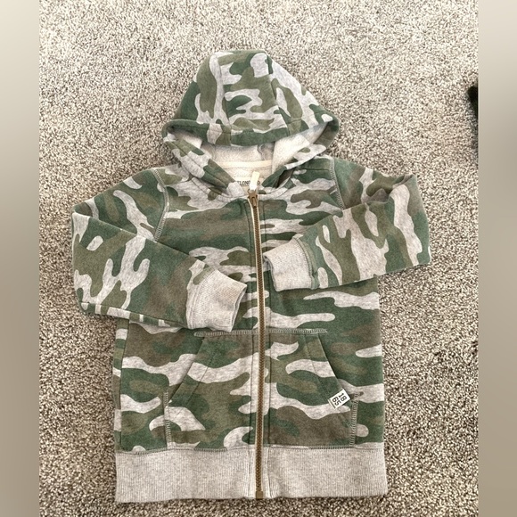 Boys 4T Camo Zip Up Hoodie Sweater Jackets - Picture 2 of 10